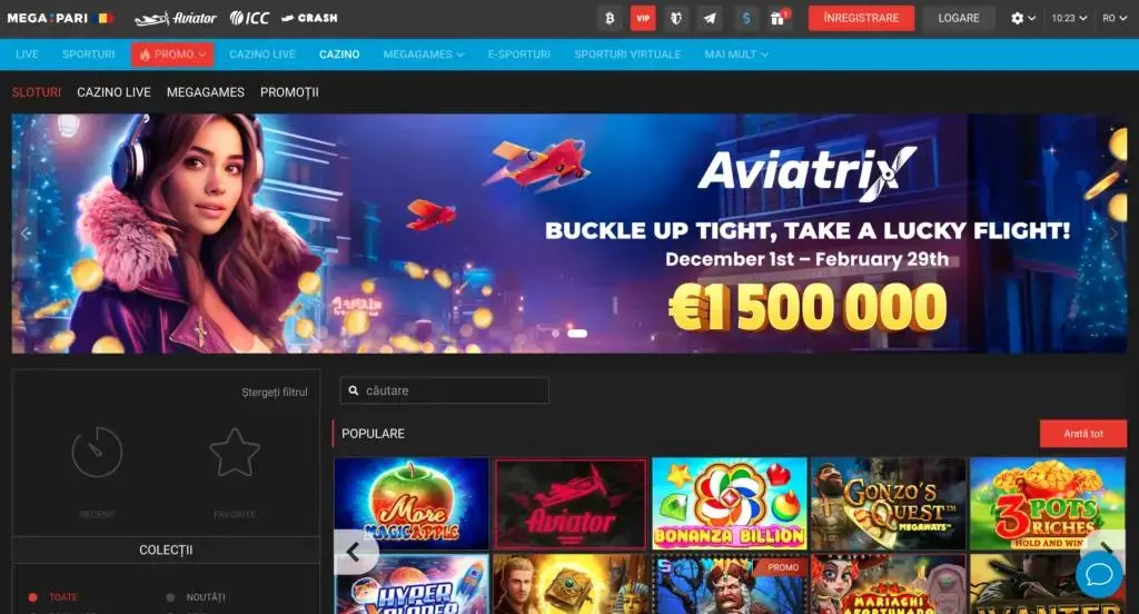 Megapari Casino Recenzie