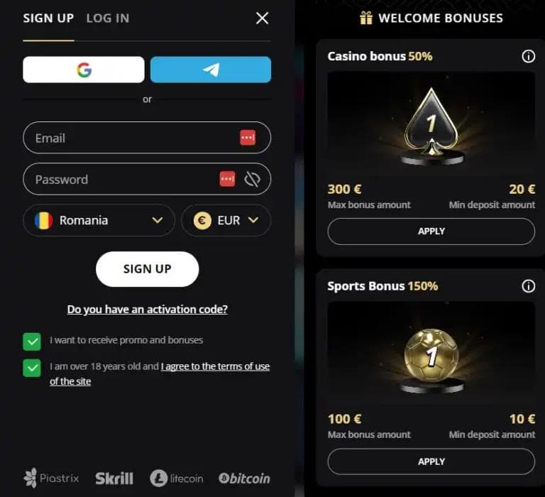 lex casino inregistrare