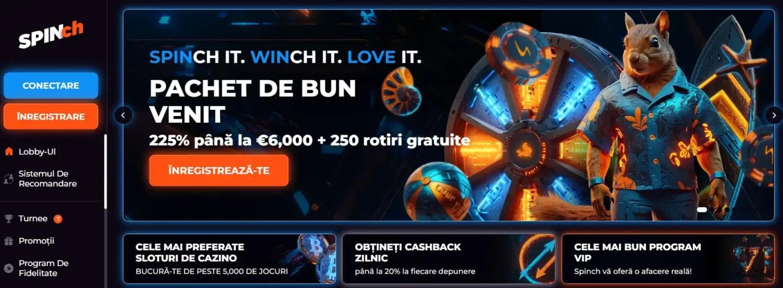 recenzie spinch casino romania