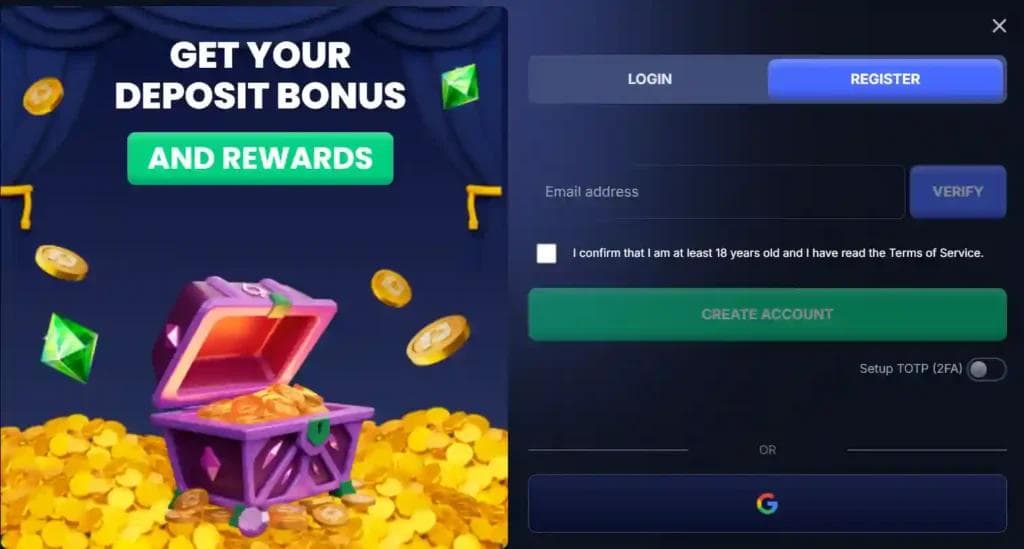 flush casino inregistrare