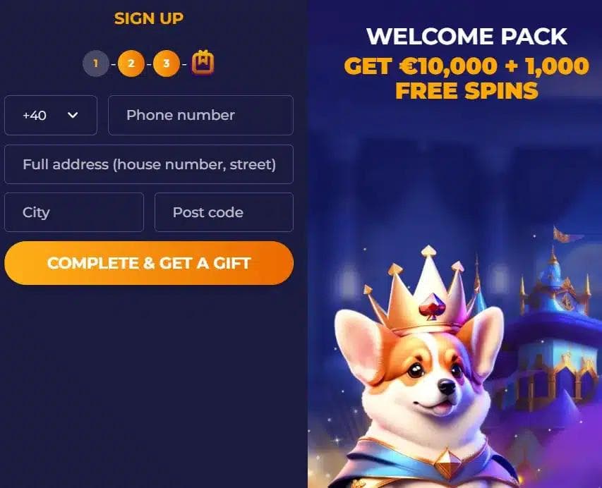 corgislot inregistrare 3