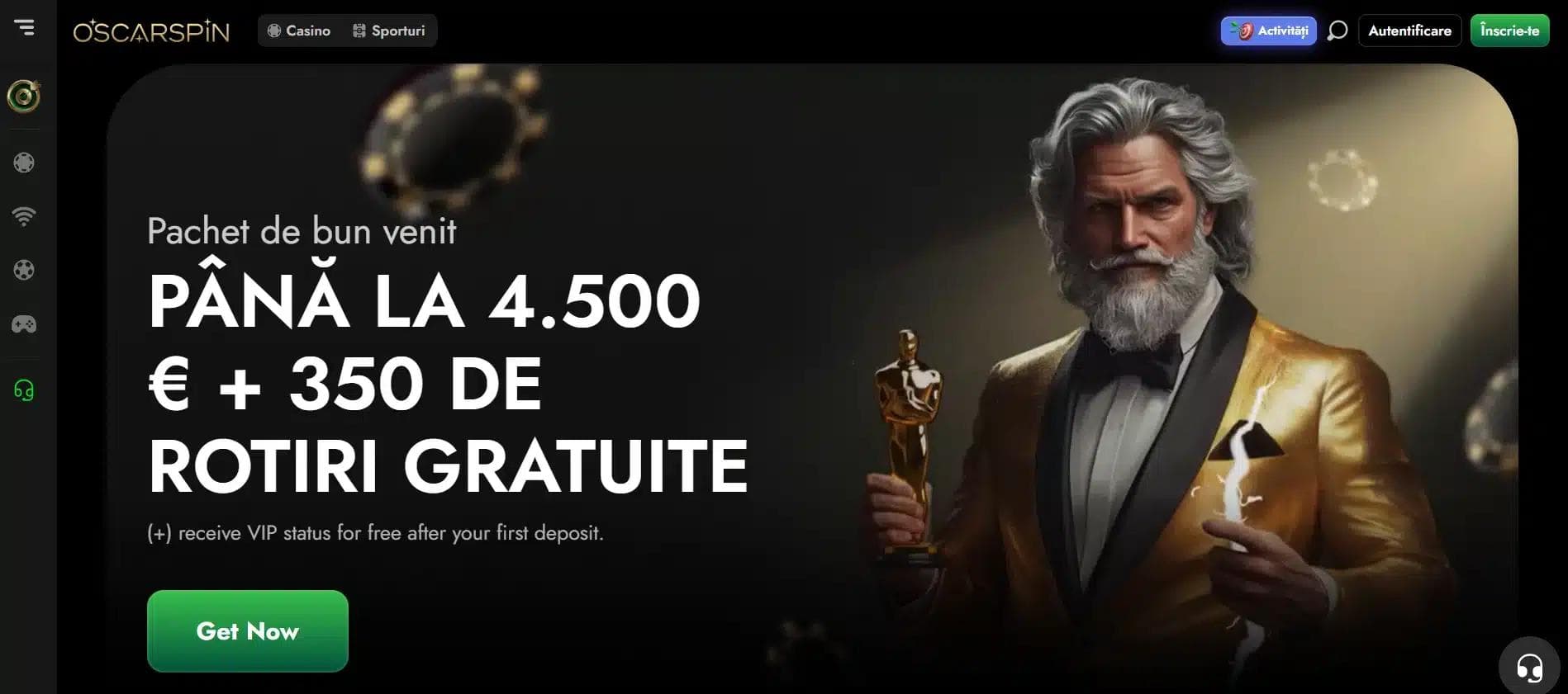 oscarspin casino recenzie