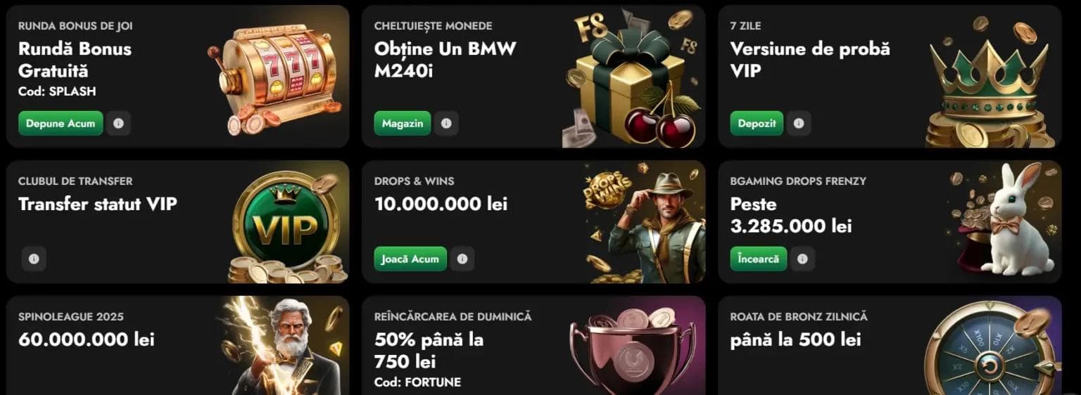 promotii oscarspin
