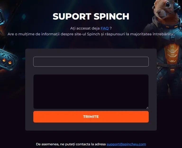 spinch suport clienti