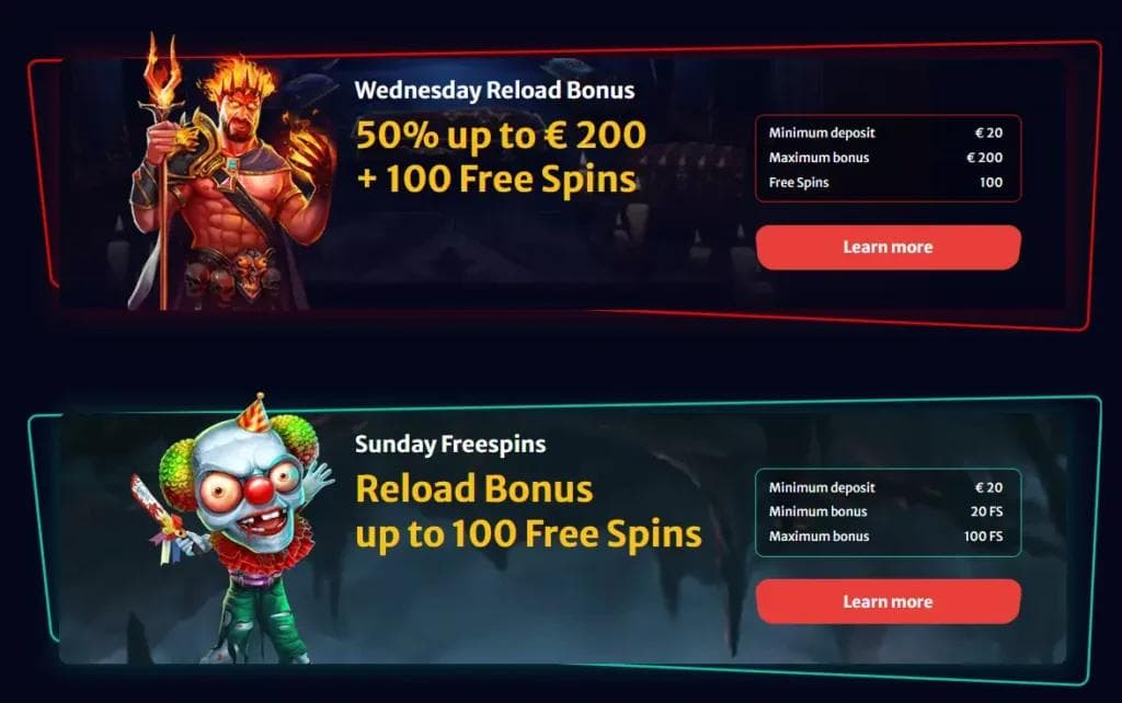 hellspin promoții