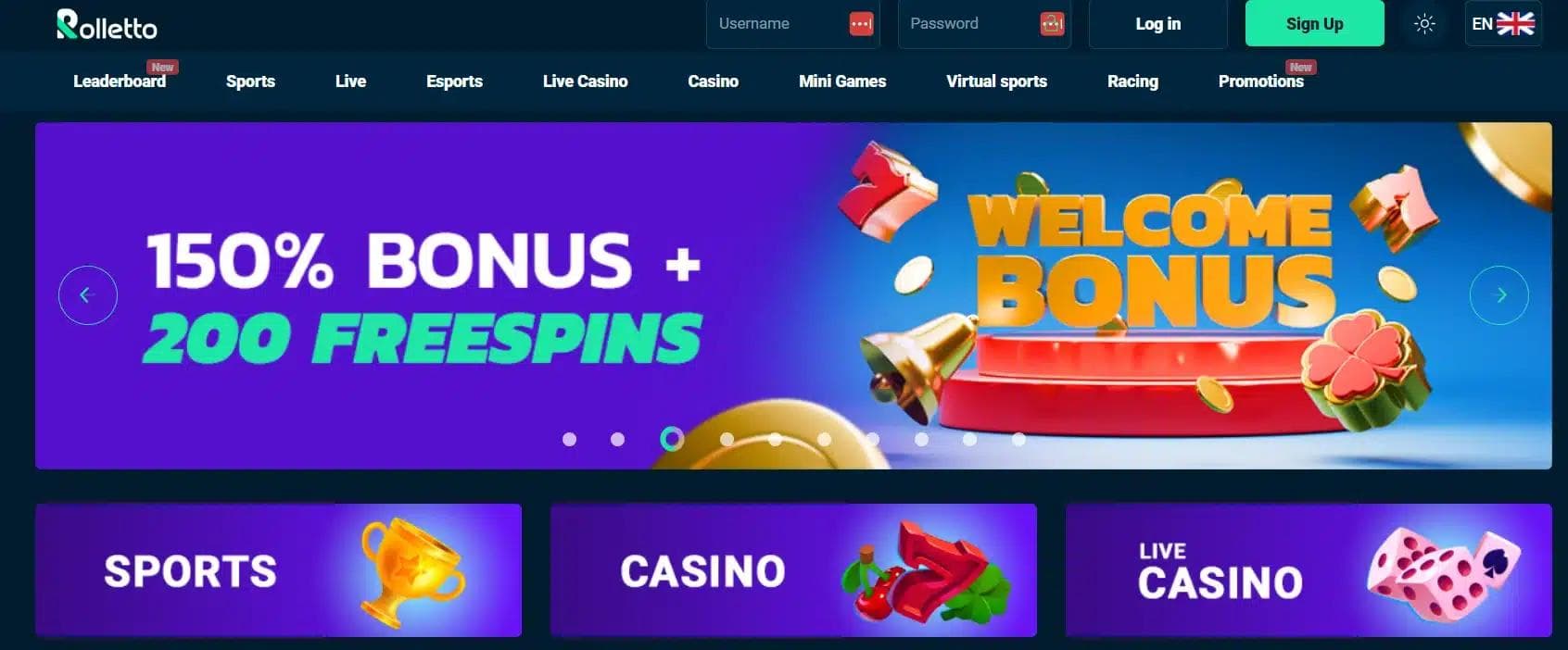 Recenzie Rolletto Casino Romania