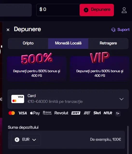 depuneri ybets casino