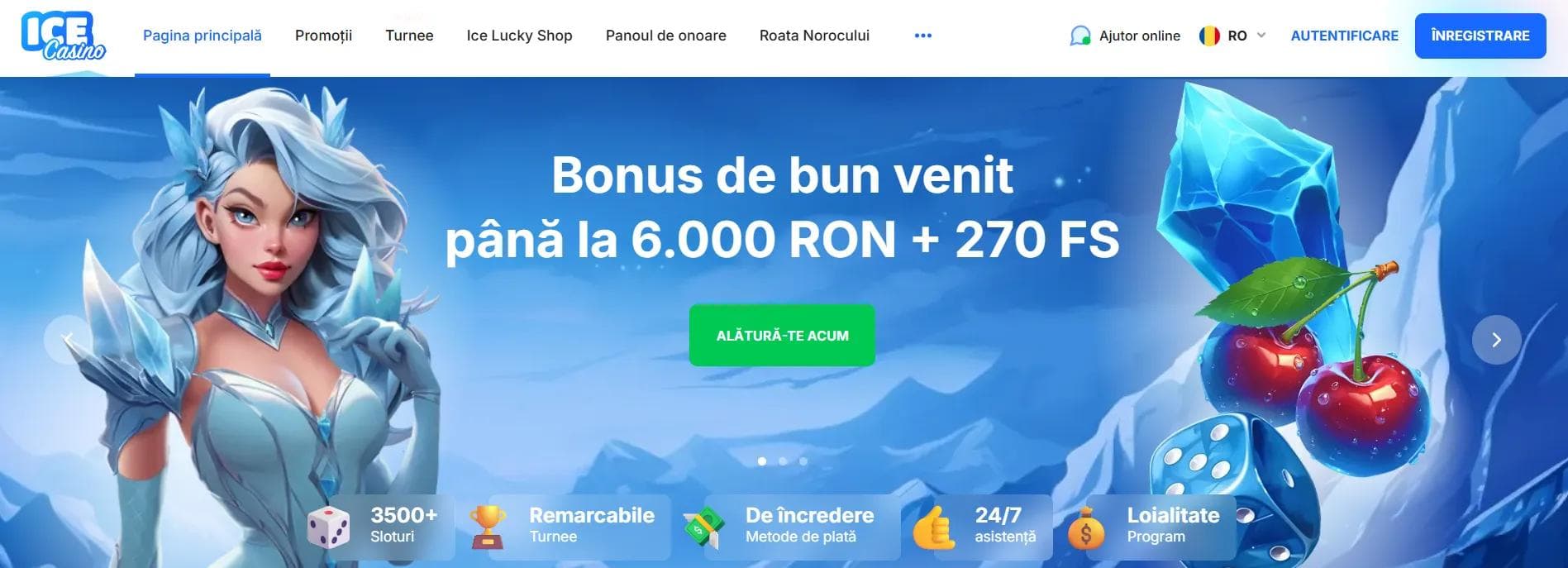 recenzie ice casino romania
