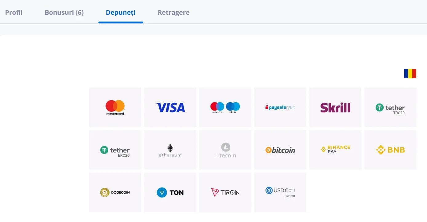 vulkan vegas depuneri