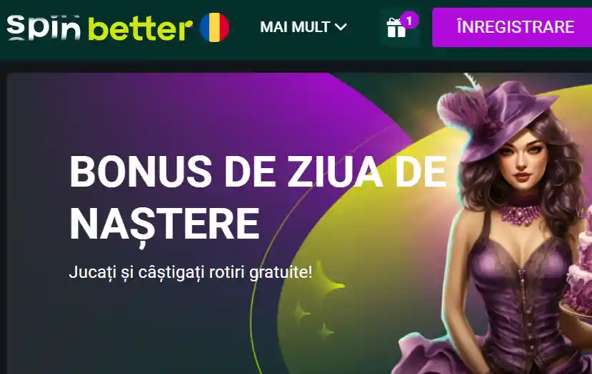 bonus ziua ta spinbetter