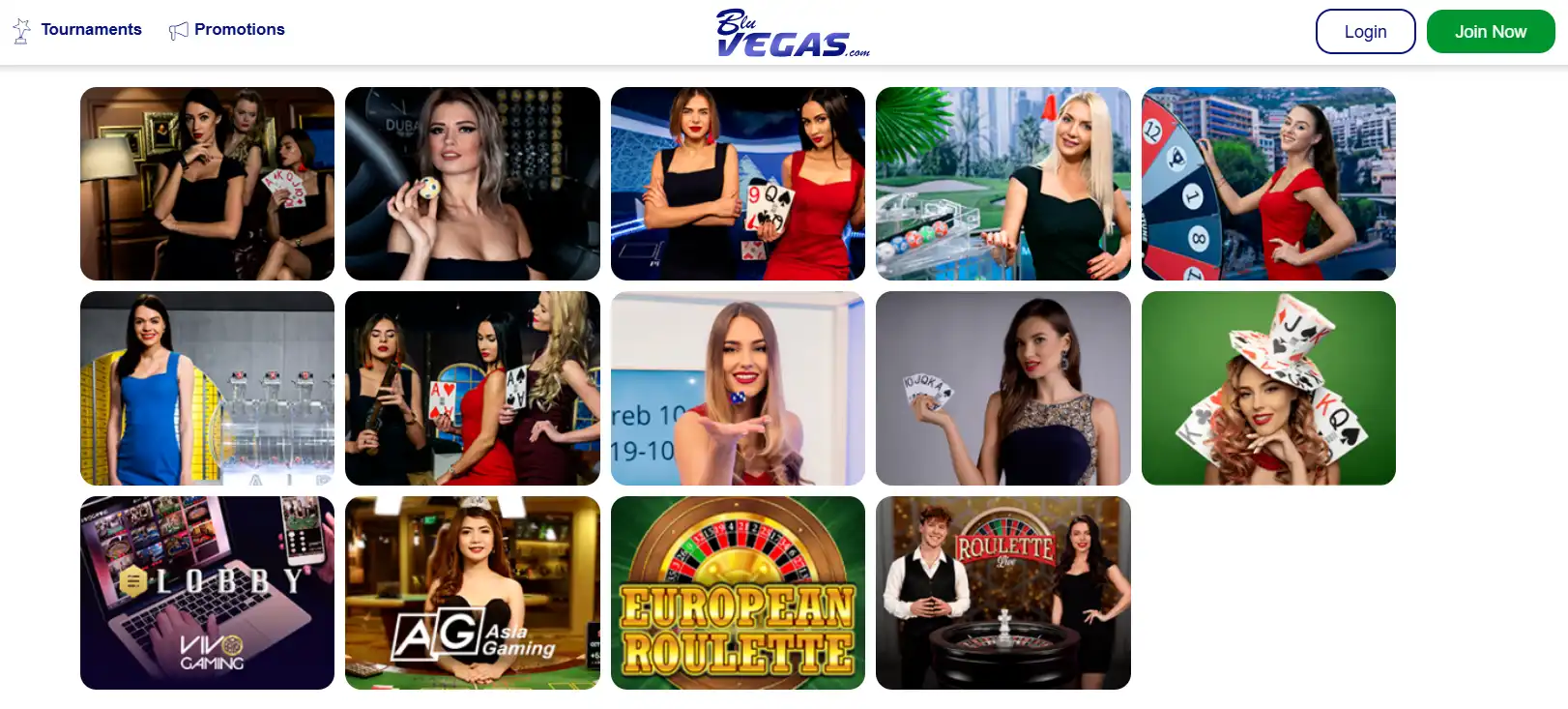 bluvegas live casino