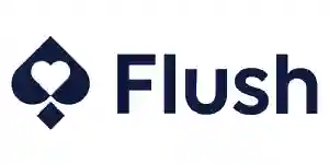 flush casino logo wide