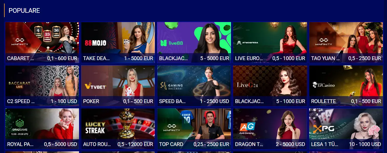 paripesa live casino