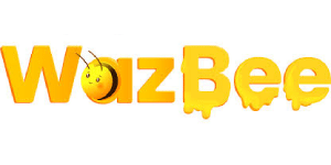 wazbee casino logo wide