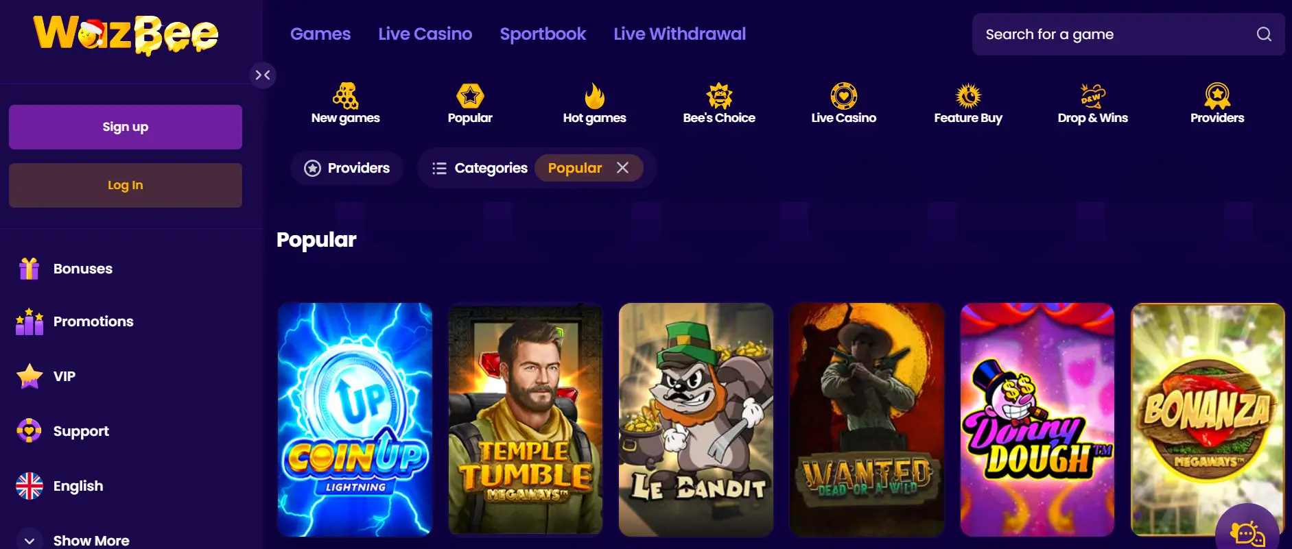 wazbee casino romania