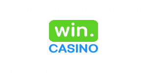 win casino logo wide white