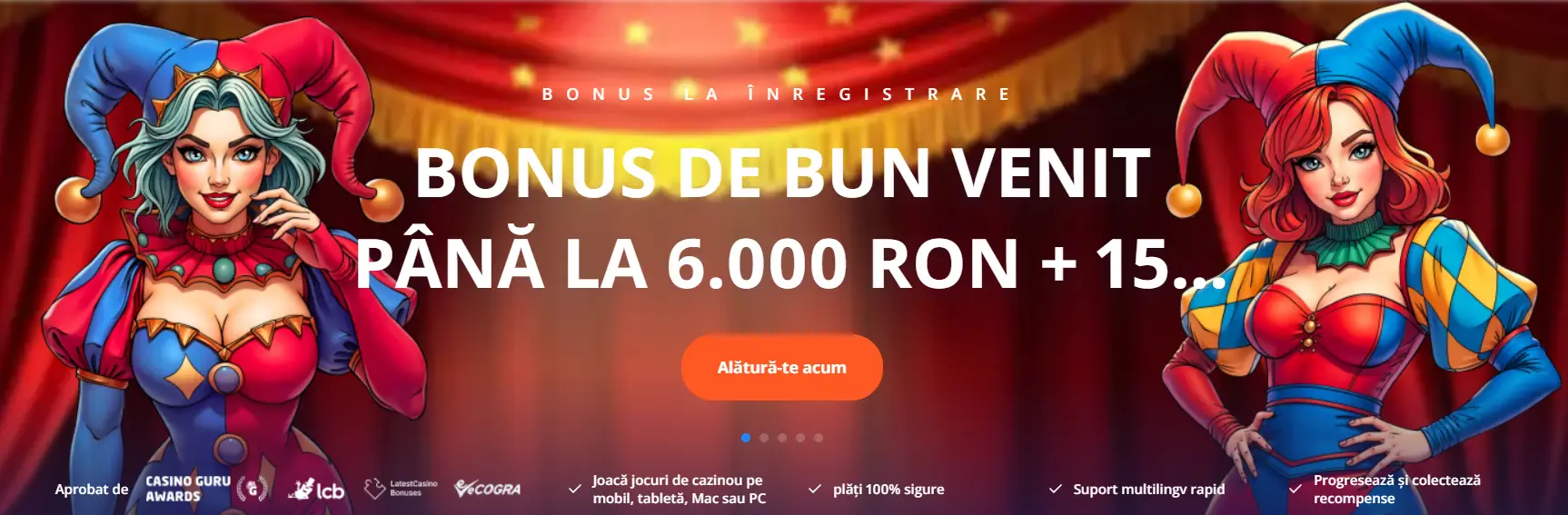 bonus bun venit v vegas