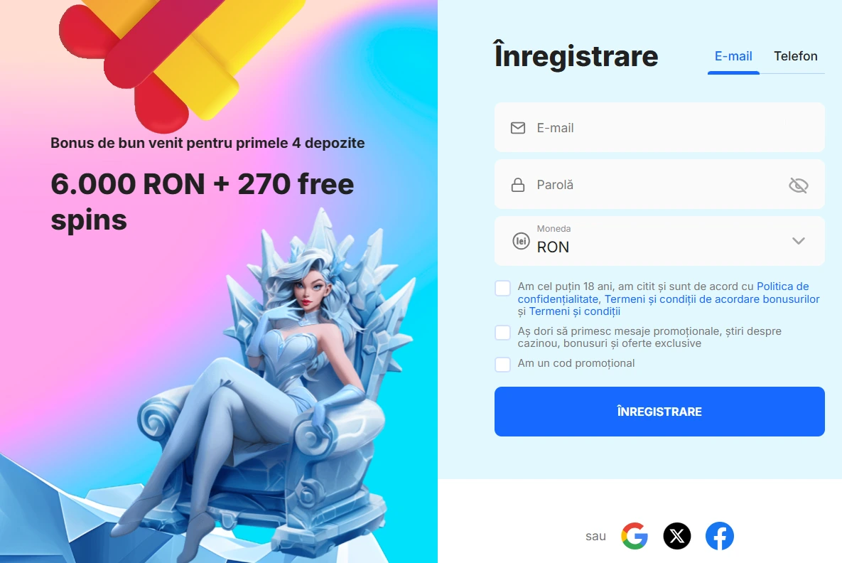 inregistrare ice casino