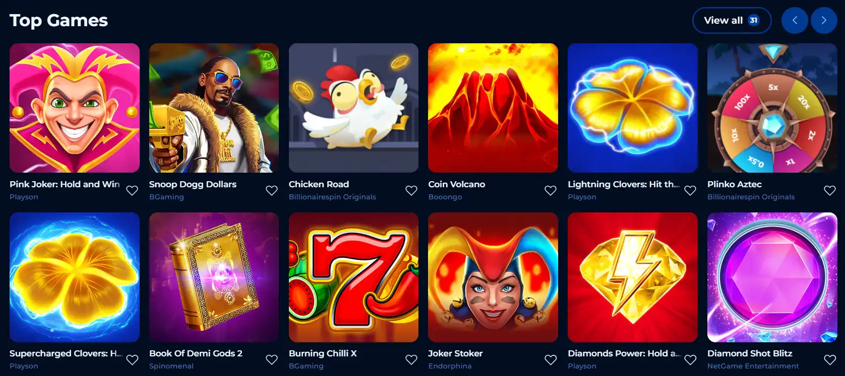 billionairespin casino jocuri