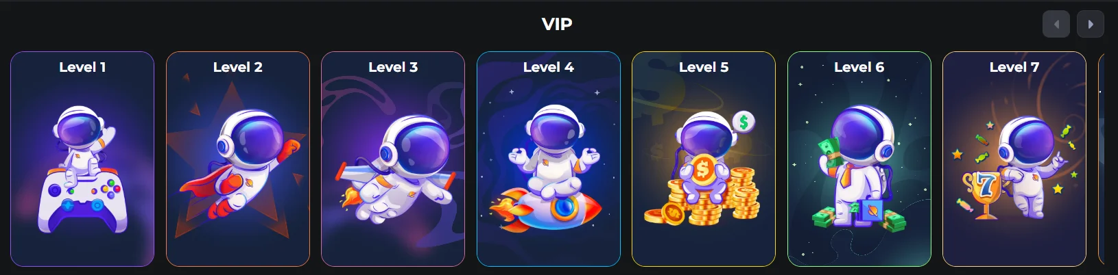 cosmic slot vip