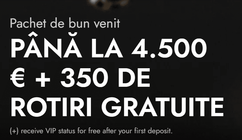 bonus bun venit oscarspin
