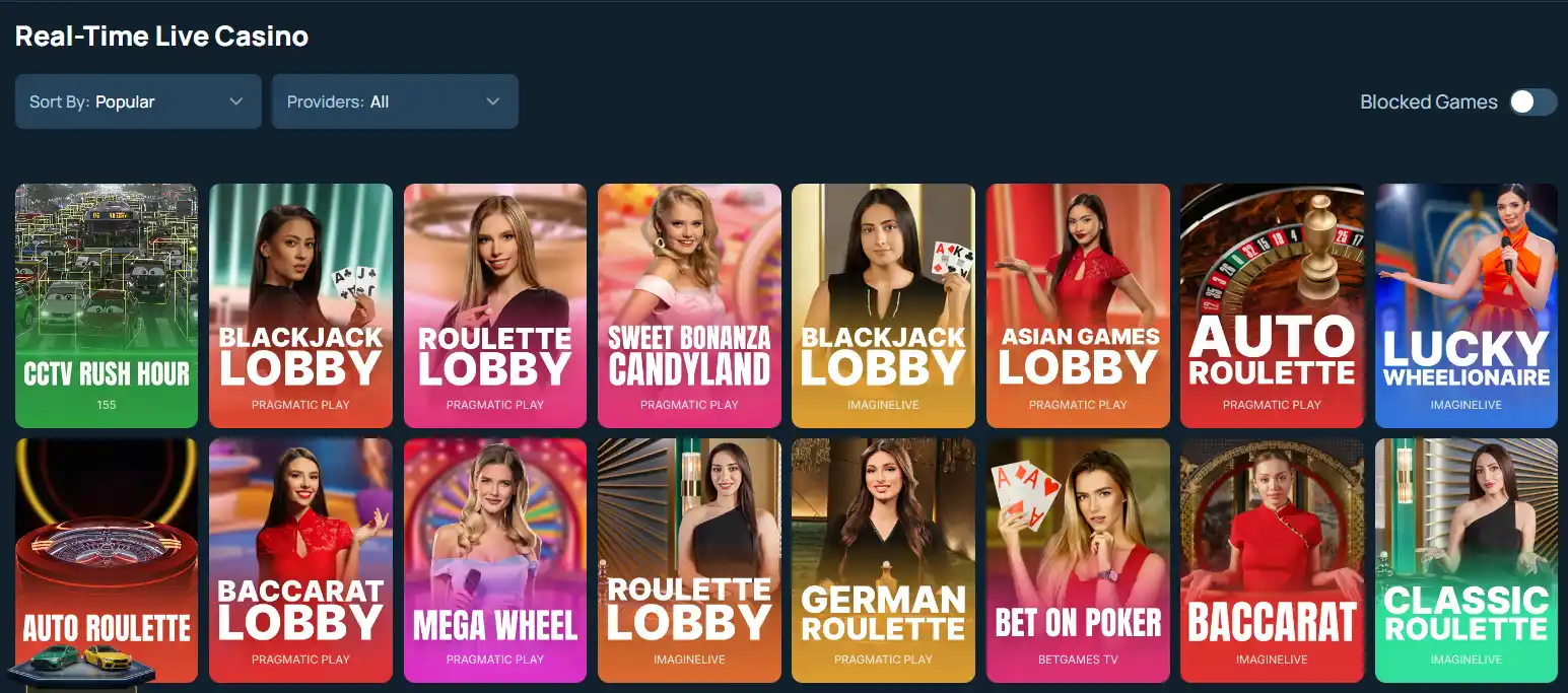 live casino fortunjack