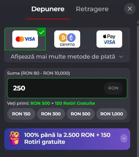 depunere turbowinz