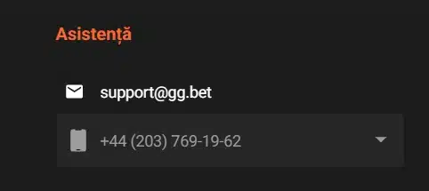 suport ggbet