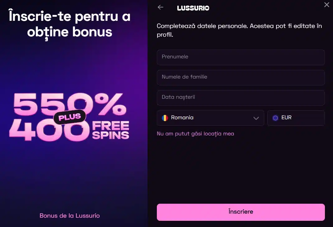 formular lussurio
