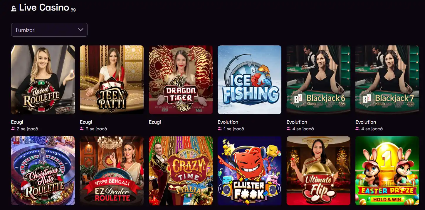 live casino lussurio