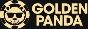 golden panda logo wide